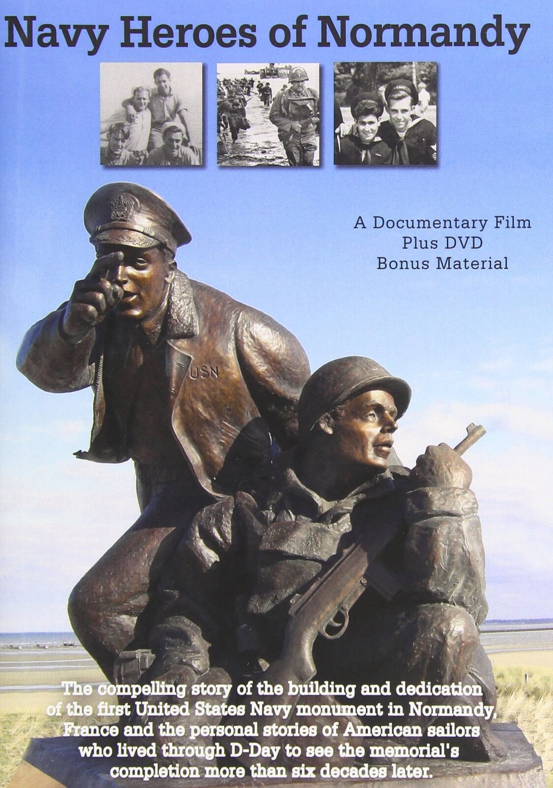 Navy Heroes Of Normandy (DVD) Narrated by Dug Joy