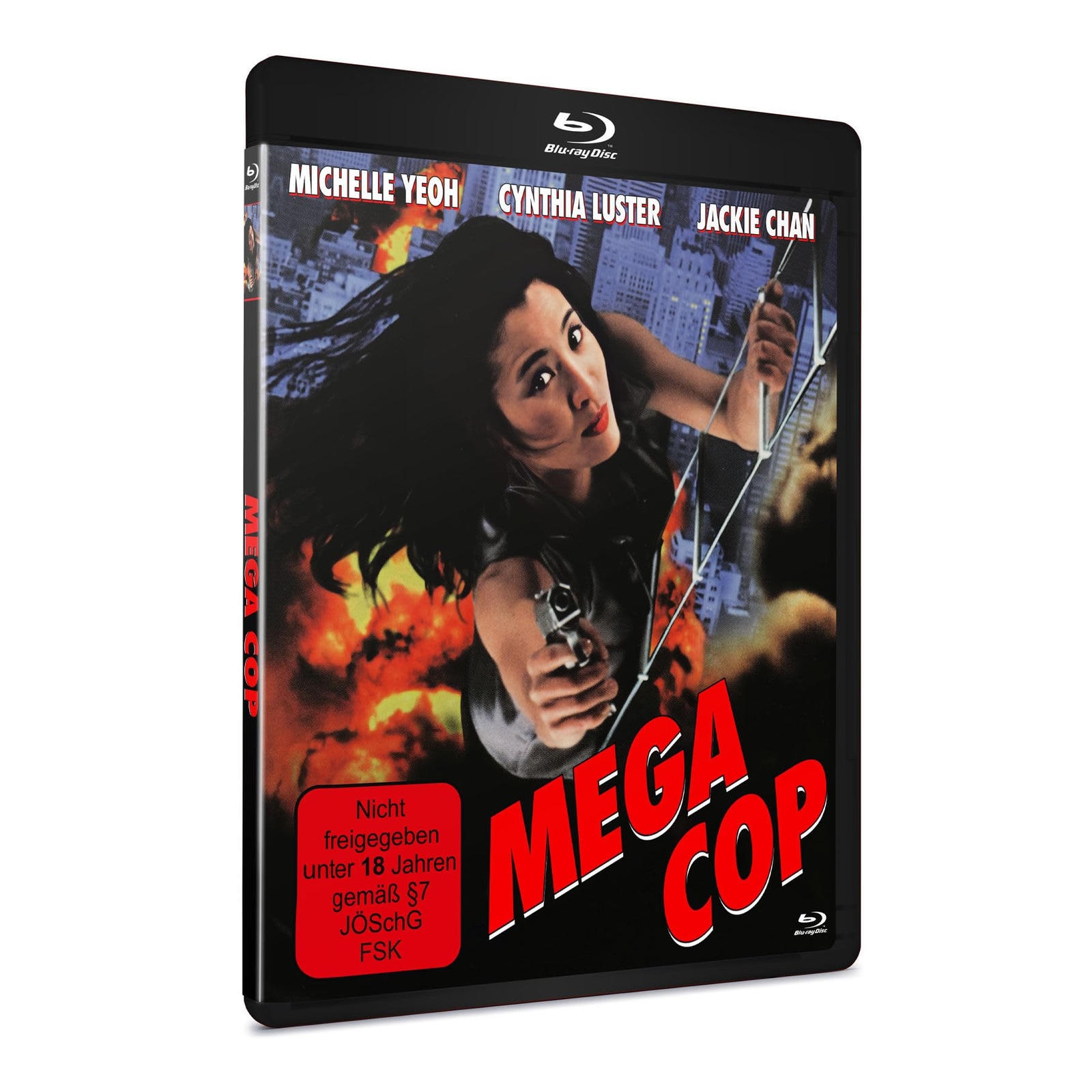 Mega Cop (Blu-ray) Michelle Yeoh Jackie Chan Bill Tung Yukari Ôshima Eric Tsang