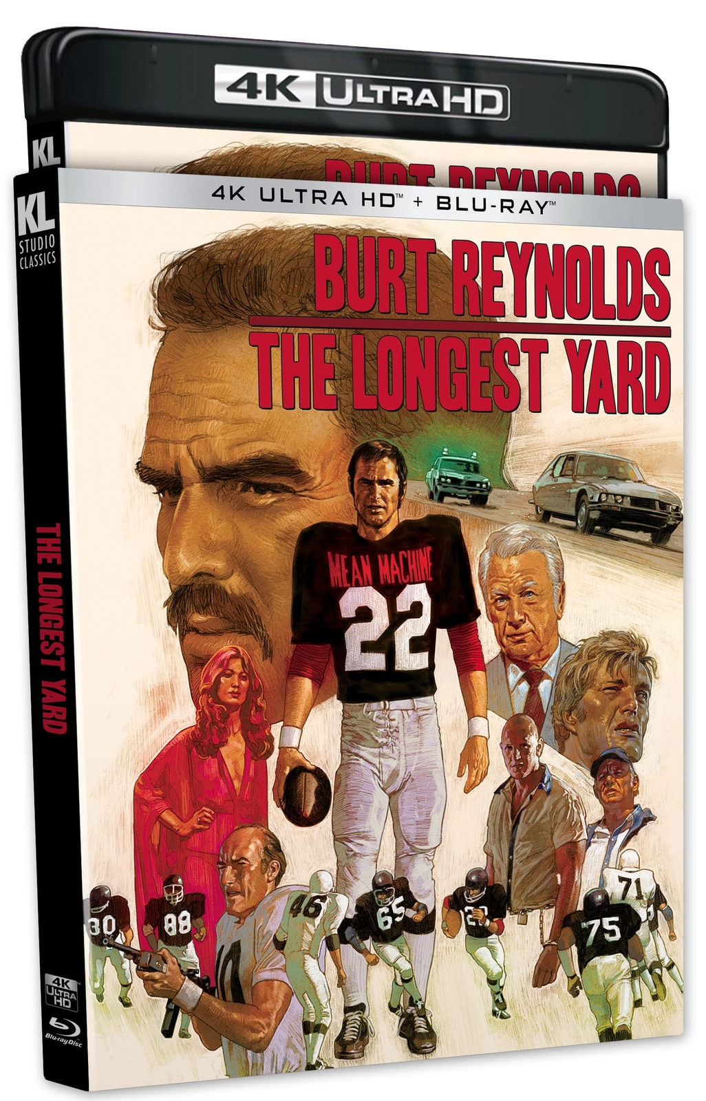 The Longest Yard 4KUHD (4K UHD Blu-ray) Burt Reynolds Eddie Albert Ed Lauter