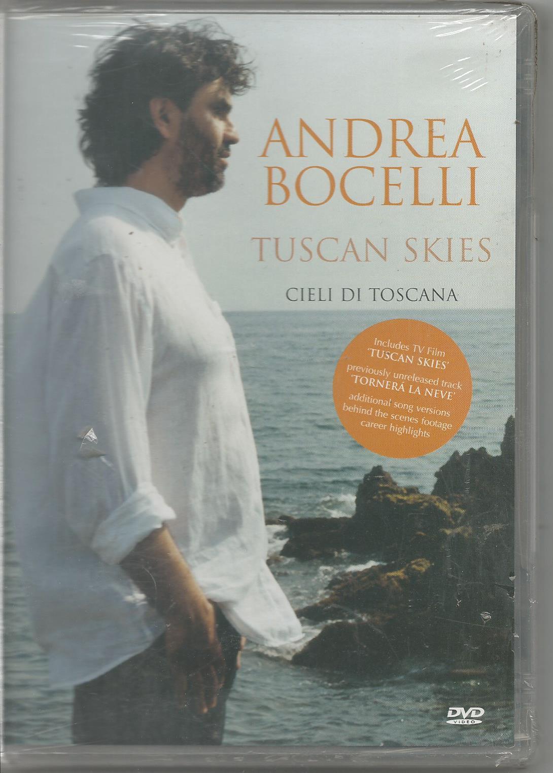 Andrea Bocelli. Tuscan Skies - Cieli di Toscana (2001) DVD SIGILLATO