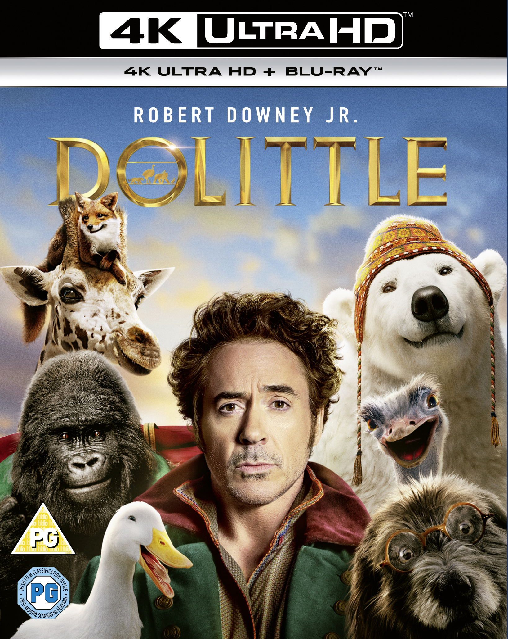 Dolittle (4K UHD Blu-ray) Kasia Smutniak Harry Collett Robert Downey Jr.