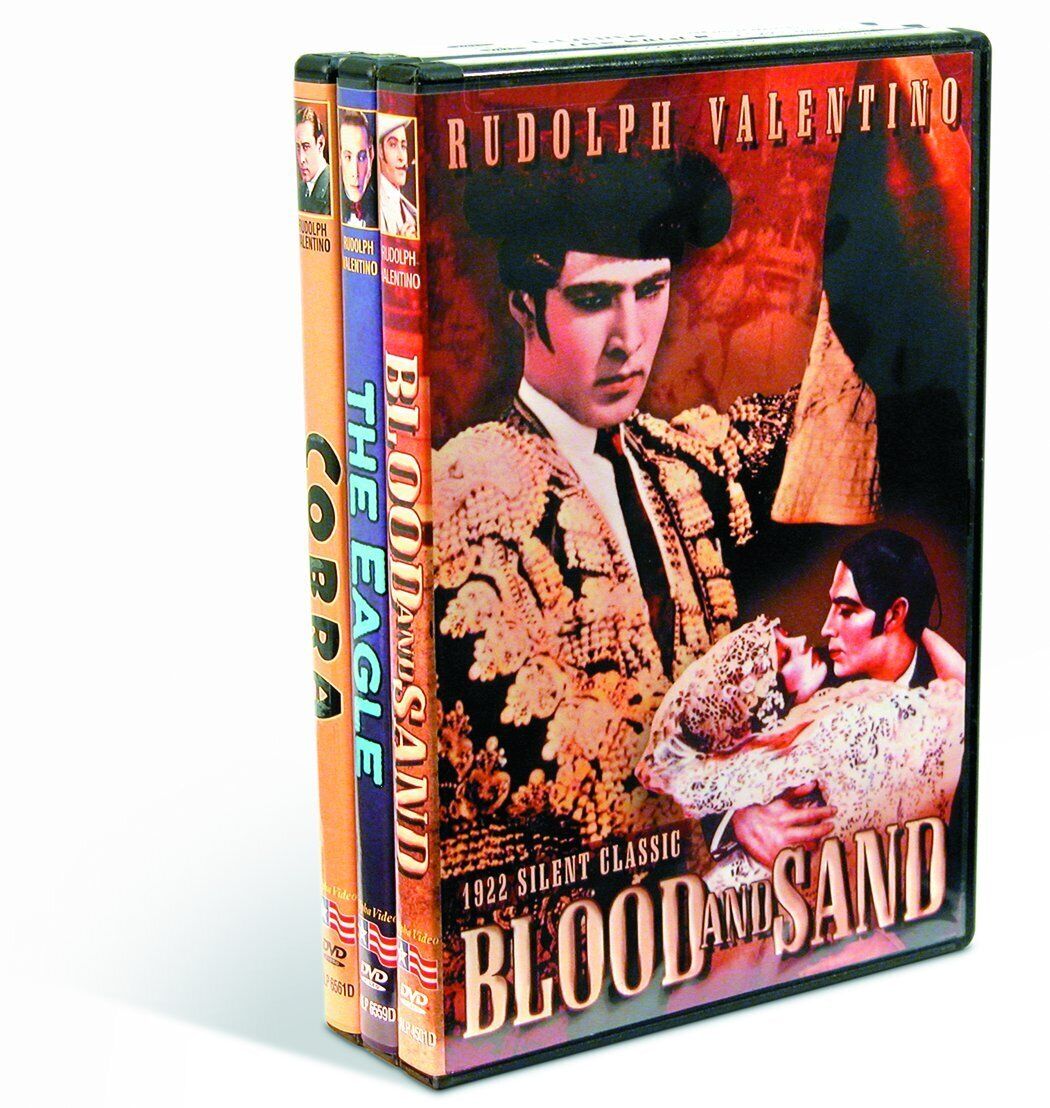 Silent Valentino Classics: Blood and Sand (1922) / The Eagle (1925) / Cobr (DVD)