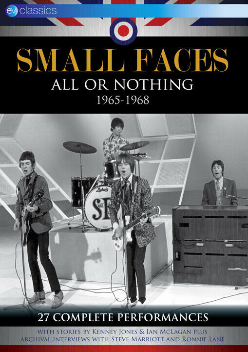 Small Faces ‎All Or Nothing 1965-1968 DVD (Eagle Vision) Nuovo e Sigillato