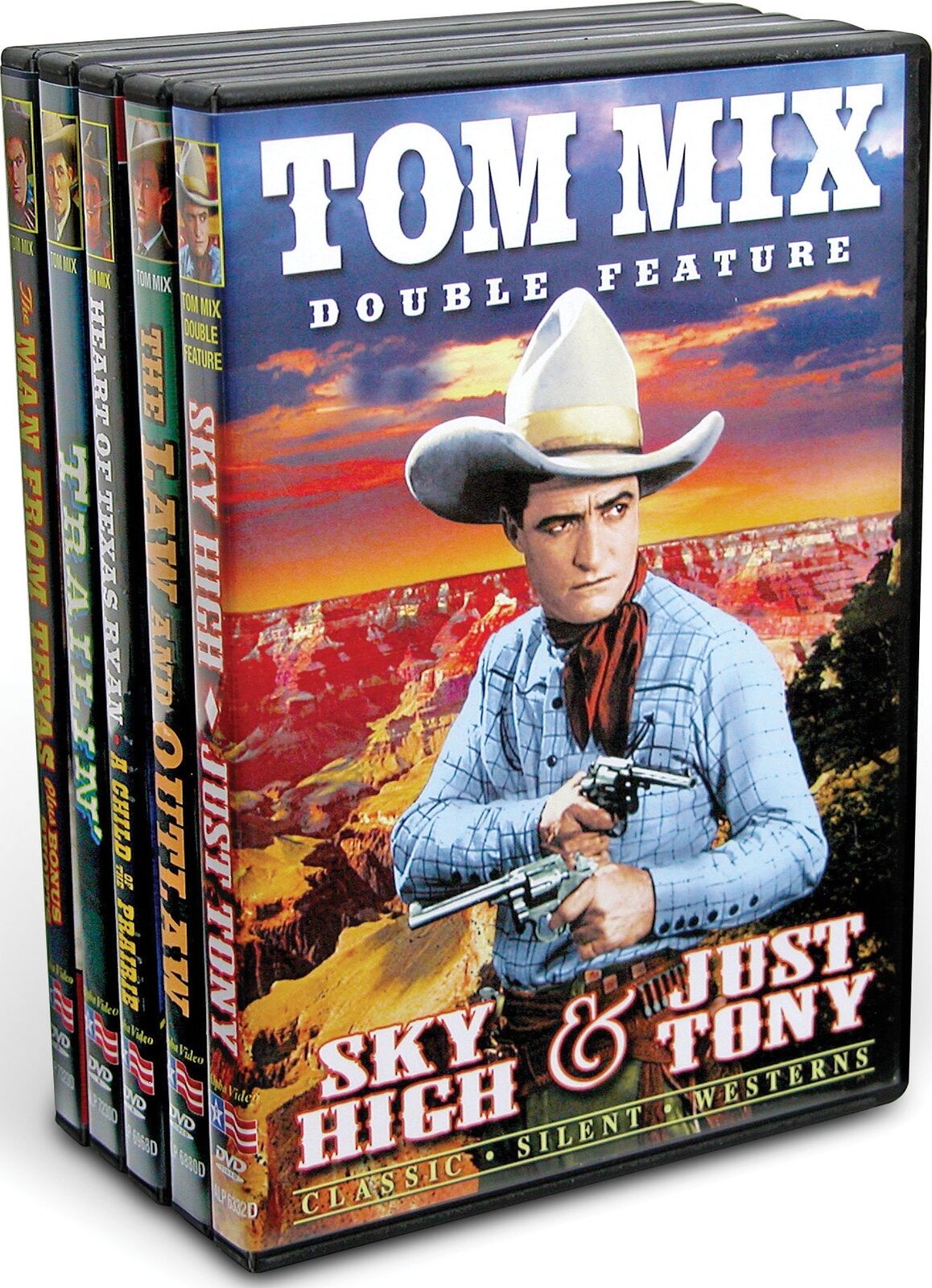 Tom Mix Silents Collection (5-DVD) (DVD) Tom Mix