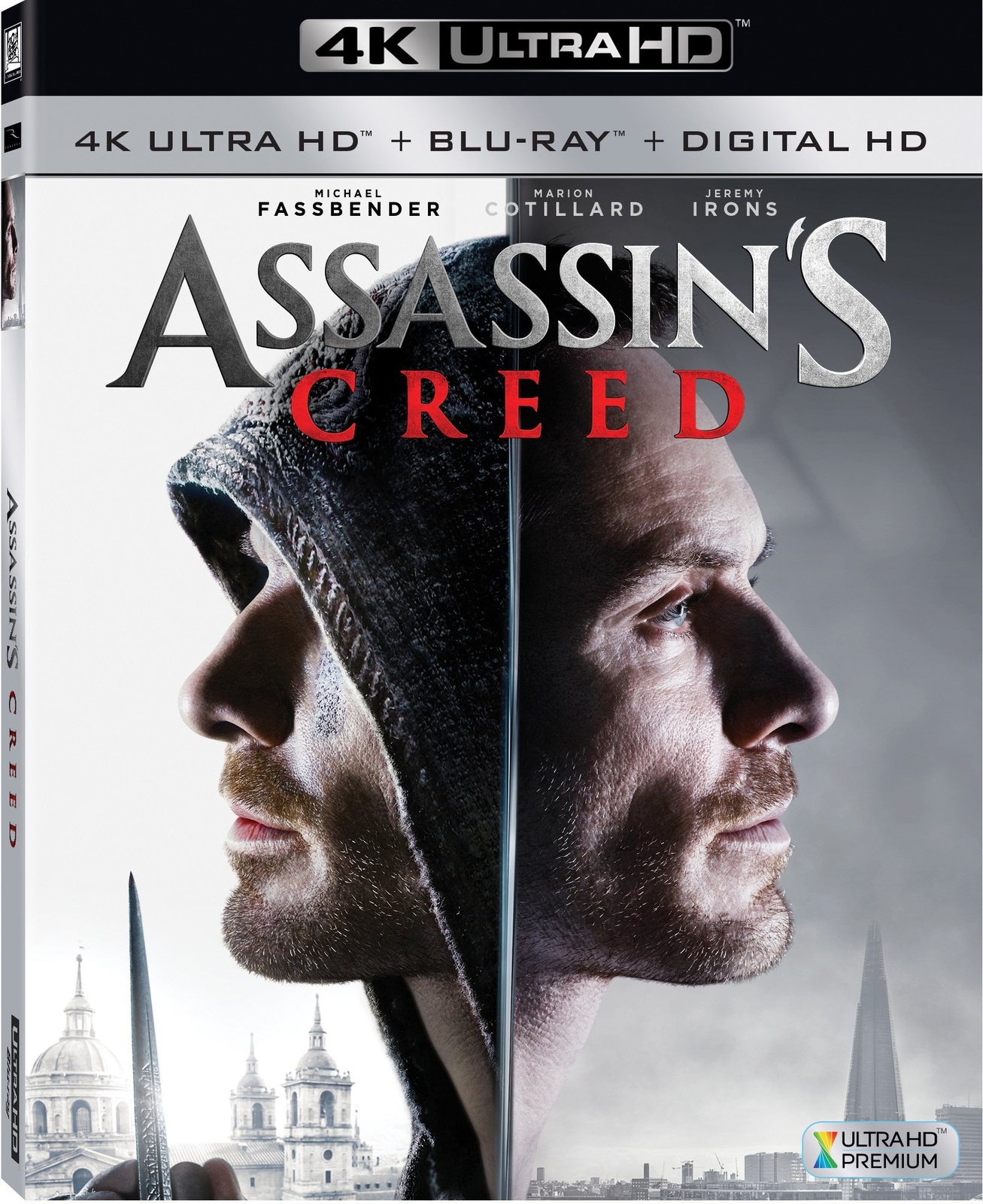 Assassin's Creed (4K UHD Blu-ray) Michael Fassbender Marion Cotillard