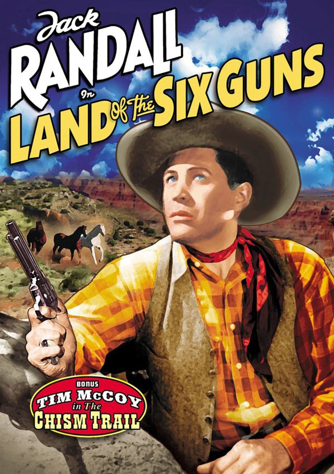 Land of the Six Guns (DVD) Jack Randall Louise Stanley