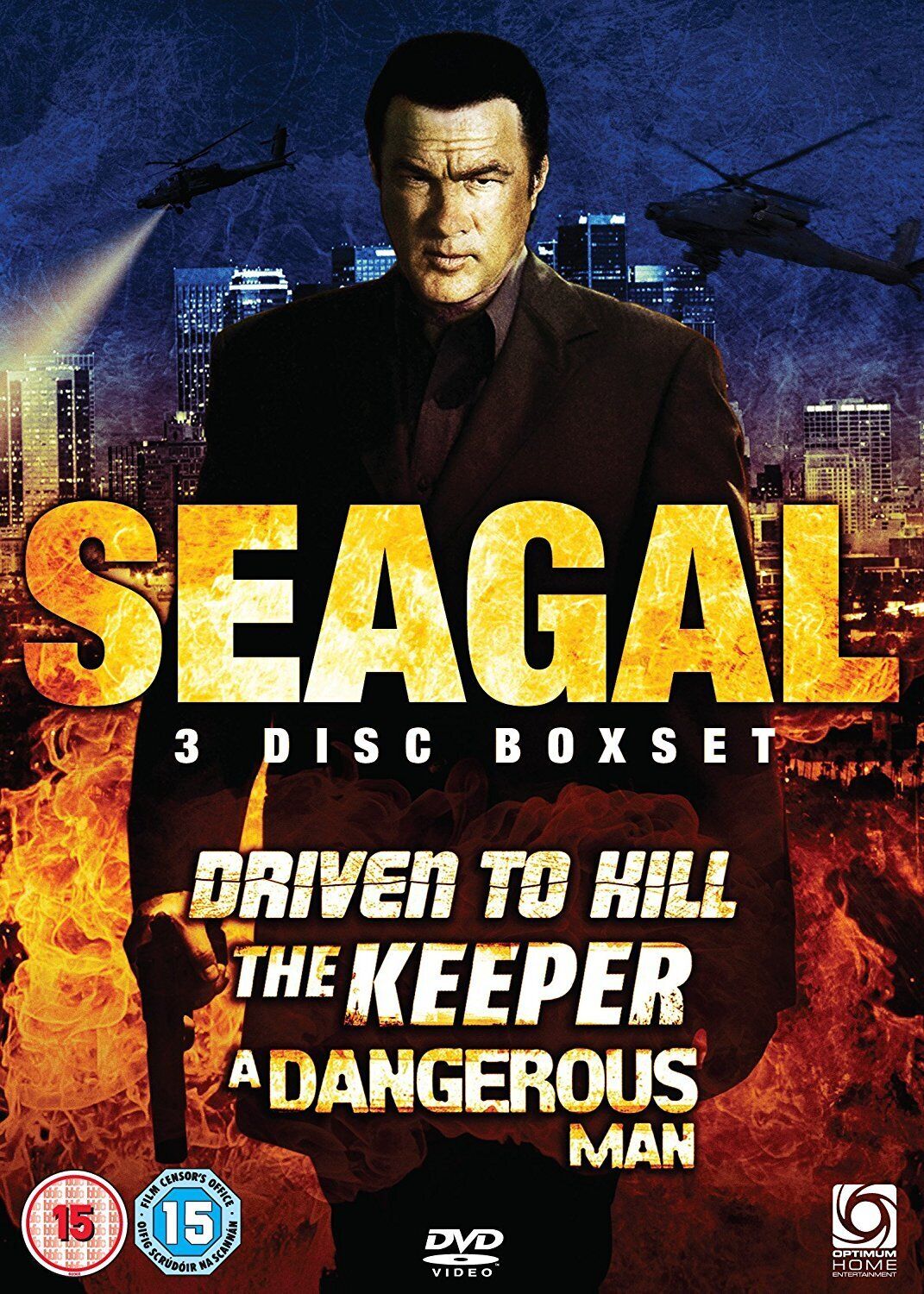 Seagal (Driven to Kill / The Keeper / Dangerous Man) (DVD) Steven Seagal