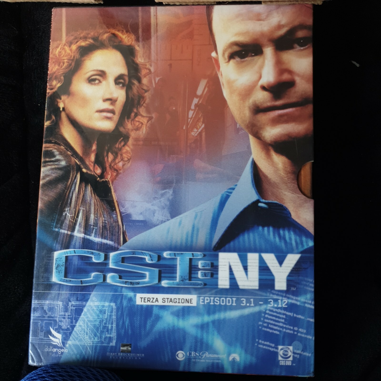 CSI NY TERZA STAGIONE EPISODI 3.1 - 3.12 RARO BOX DVD EDIZIONE ITALIA -SIGILLATO
