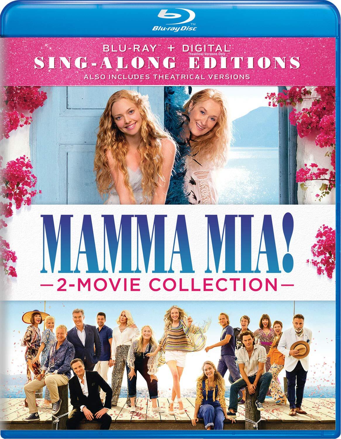 Mamma Mia! 2-Movie Collection (Blu-ray) Meryl Streep Christine Baranski