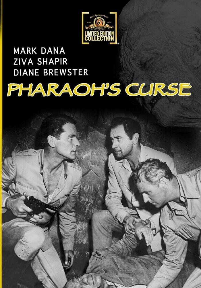 Pharaoh's Curse (DVD) Diane Brewster Mark Dana Ziva Rodann
