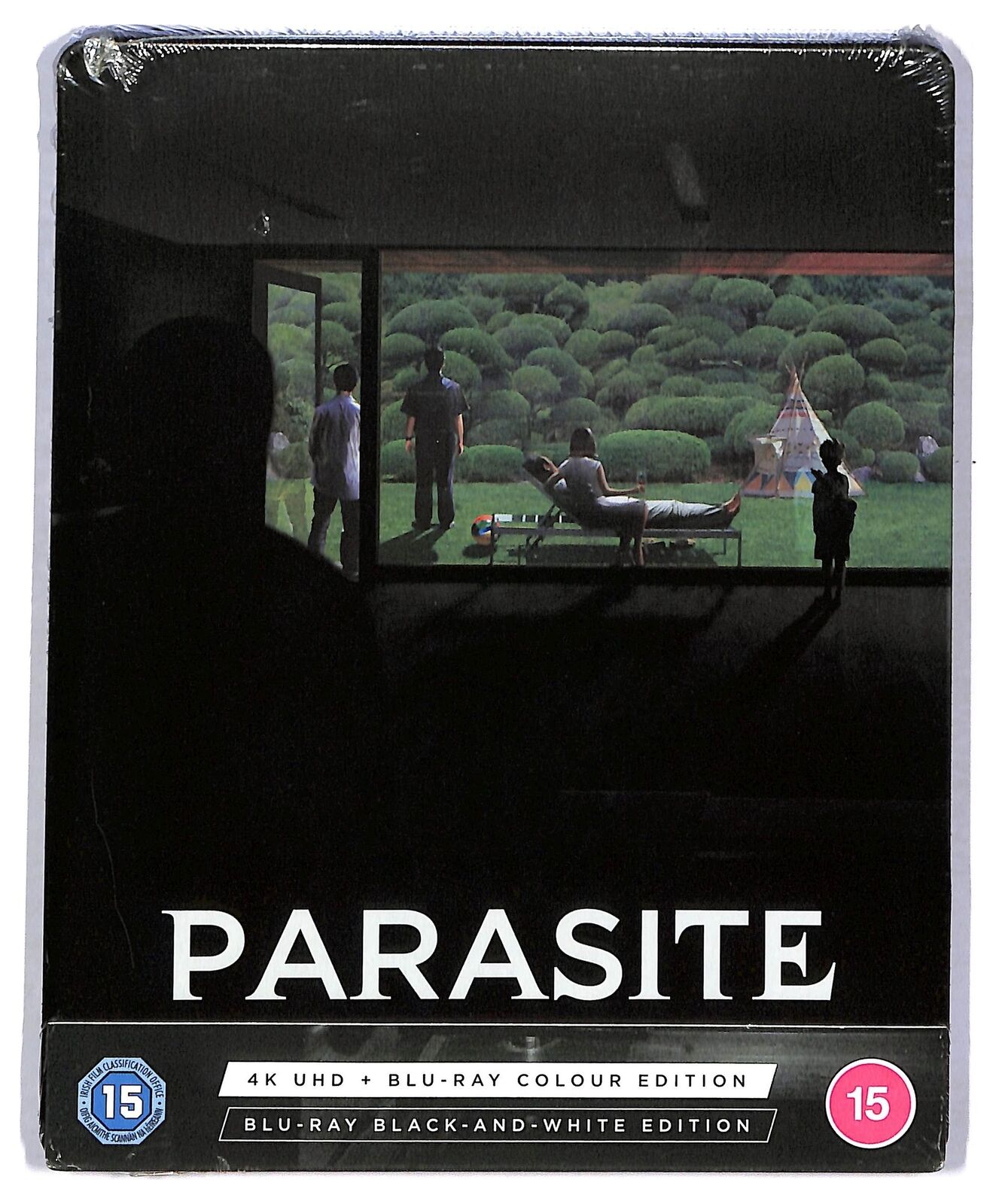 EBOND Parasite (4K Ultra-HD + Blu-ray) Limited Edition Steelbook Bluray D773458