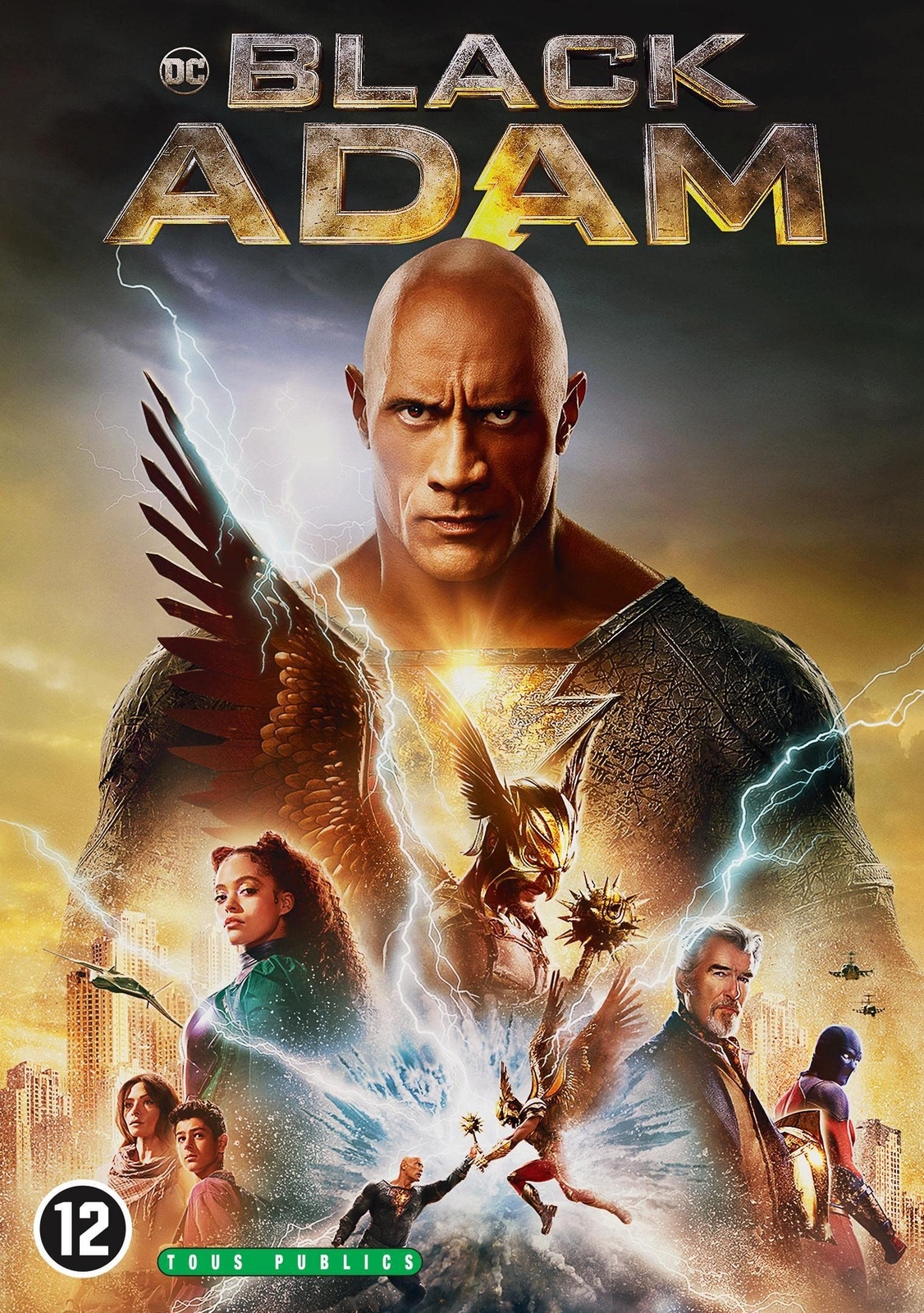 BLACK ADAM DVD (Nederlandse versie) (DVD) Johnson Dwayne Hodge Aldis Brosnan