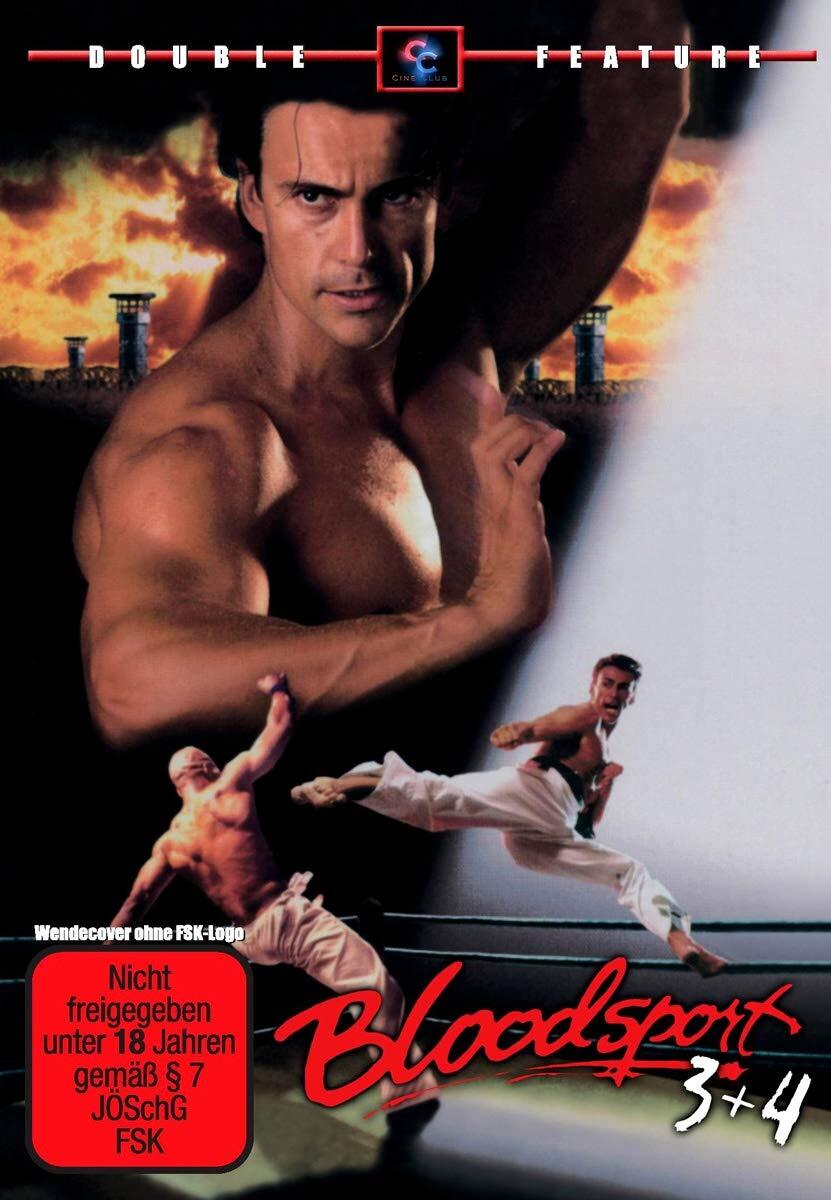 Bloodsport 3 & 4 Double Feature - mit PAT MORITA aus 'Karate Kid' (DVD)