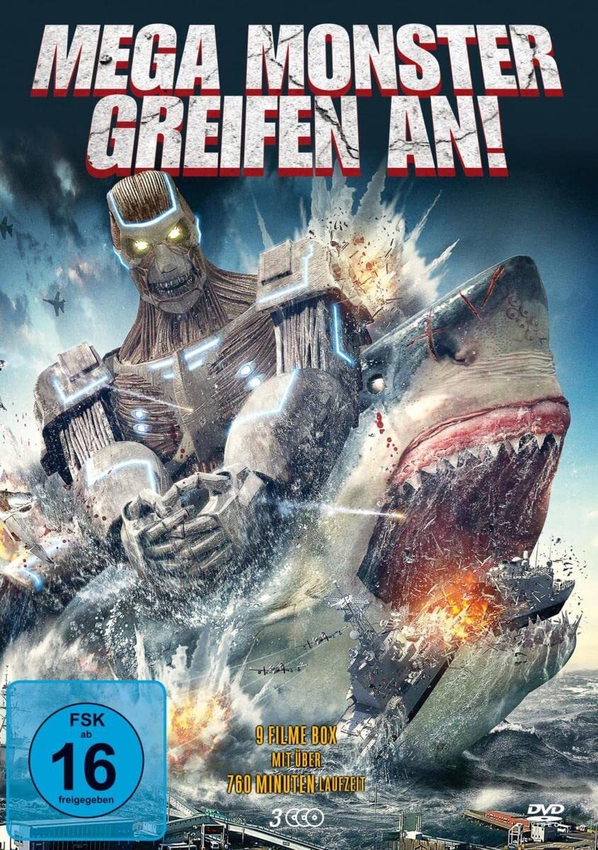 Mega Monster greifen an! [3 DVDs] (DVD)