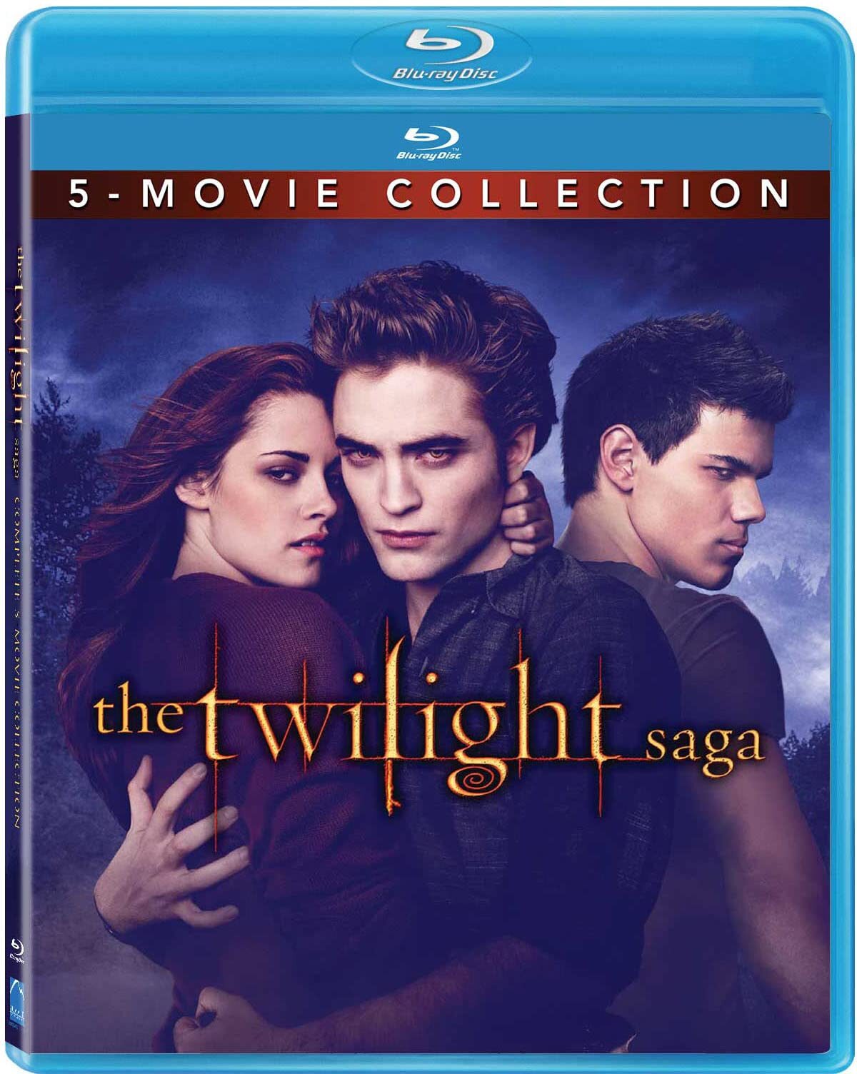 The Twilight Saga: 5-Movie Collection (Blu-ray) Kristen Stewart Robert Pattinson
