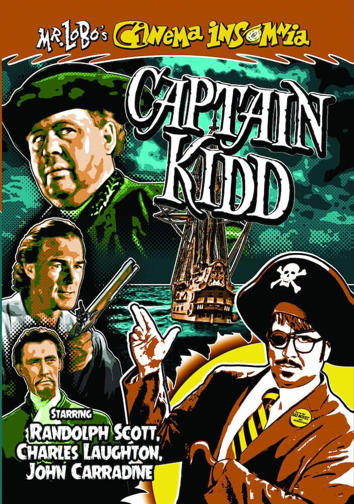 Mr. Lobo's Cinema Insomnia: Captain Kidd (DVD) Charles Laughton John Carradine