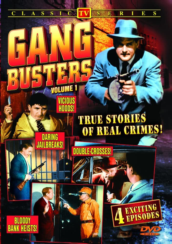 Gang Busters - Volume 1 (DVD) Myron Healey Richard Crane Tudor Owen