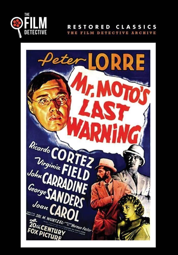 Mr. Moto's Last Warning (The Film Detective Restored Version) (DVD) Peter Lorre