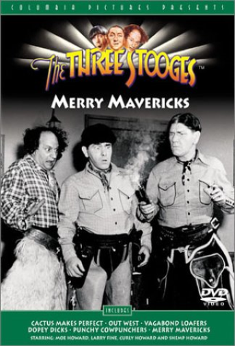 The Three Stooges - Merry Mavericks (DVD) Moe Howard Larry Fine Curly Howard
