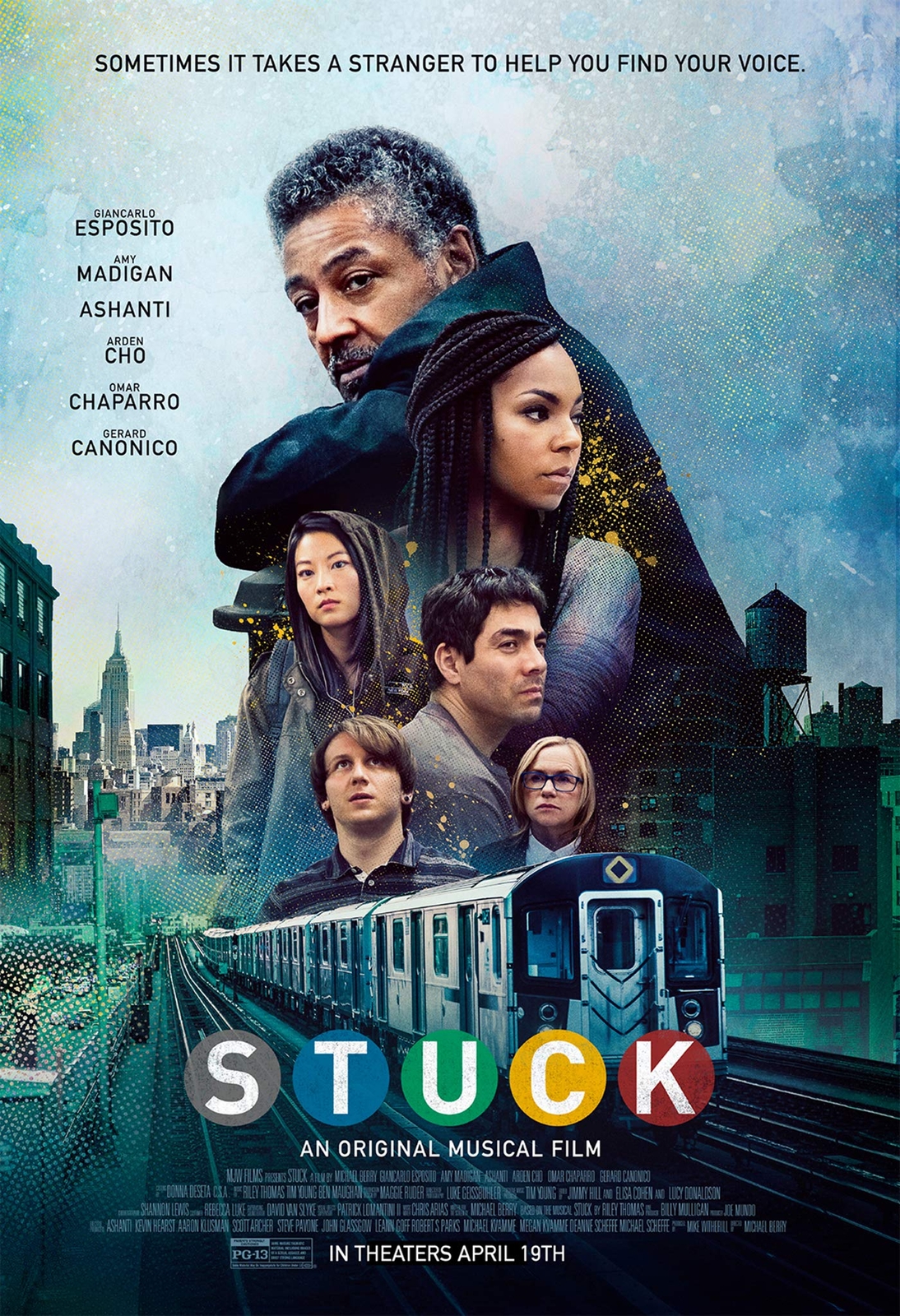 Stuck (DVD) Giancarlo Esposito Amy Madigan Ashanti Arden Cho Omar Chaparro