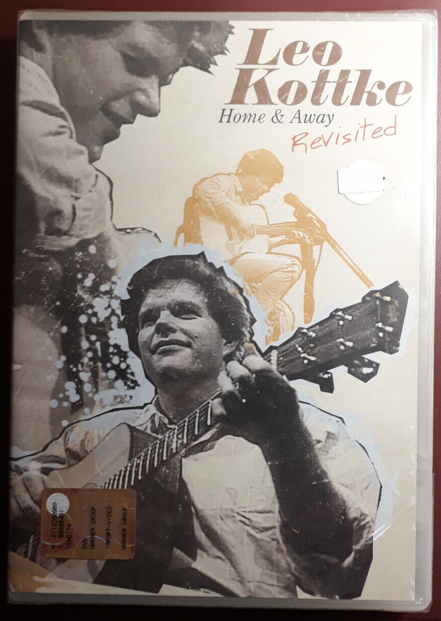 LEO KOTTKE- HOME & AWAY REVISITED *DVD BRAND NEW SEALED NUOVO SIGILLATO