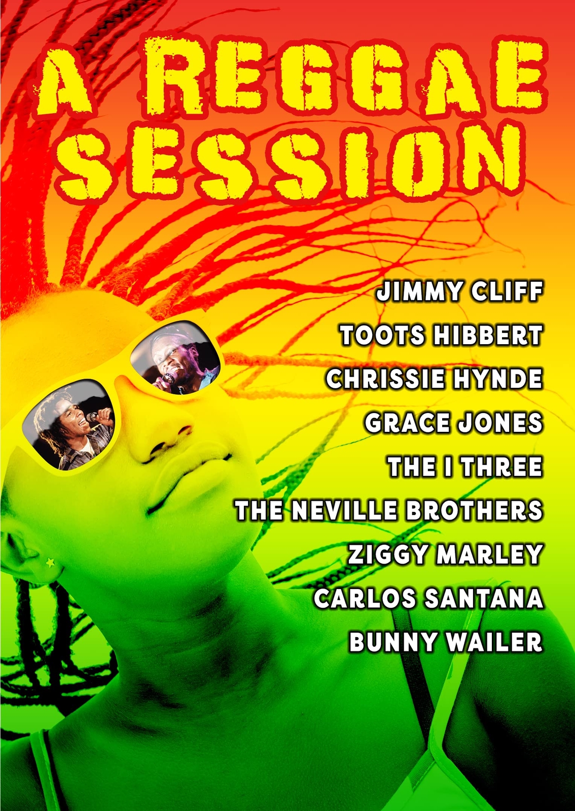 A Reggae Session (DVD) Jimmy Cliff Toots Hibbert Chrissie Hynde Grace Jones