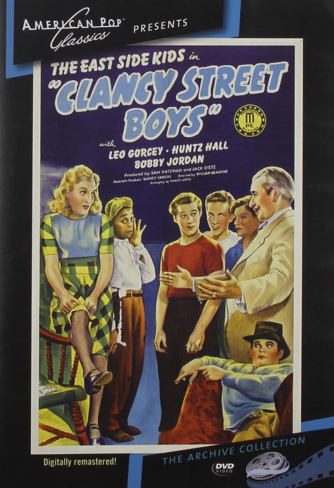 Clancy Street Boys (DVD) Bobby Jordan Huntz Hall Leo Gorcey Noah Beery