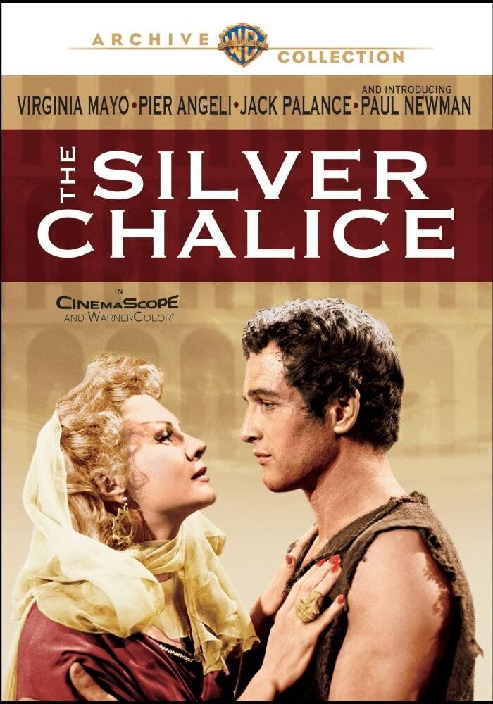The Silver Chalice (DVD) Virginia Mayo Jack Palance Paul Newman Pier Angeli