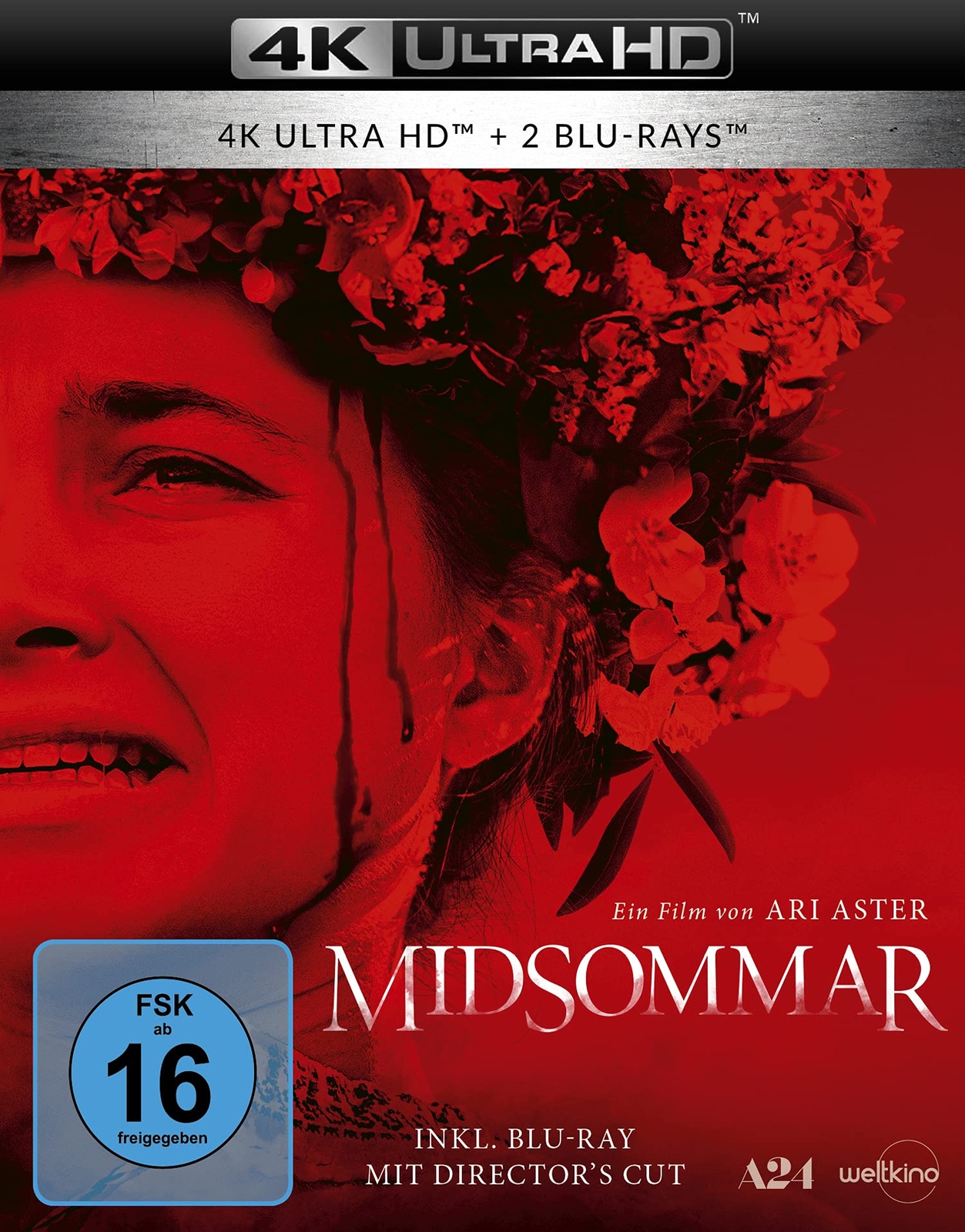 Midsommar (4K Ultra HD) (+ Blu-ray 2D) inkl. Uncut Version (4K UHD Blu-ray) Pugh