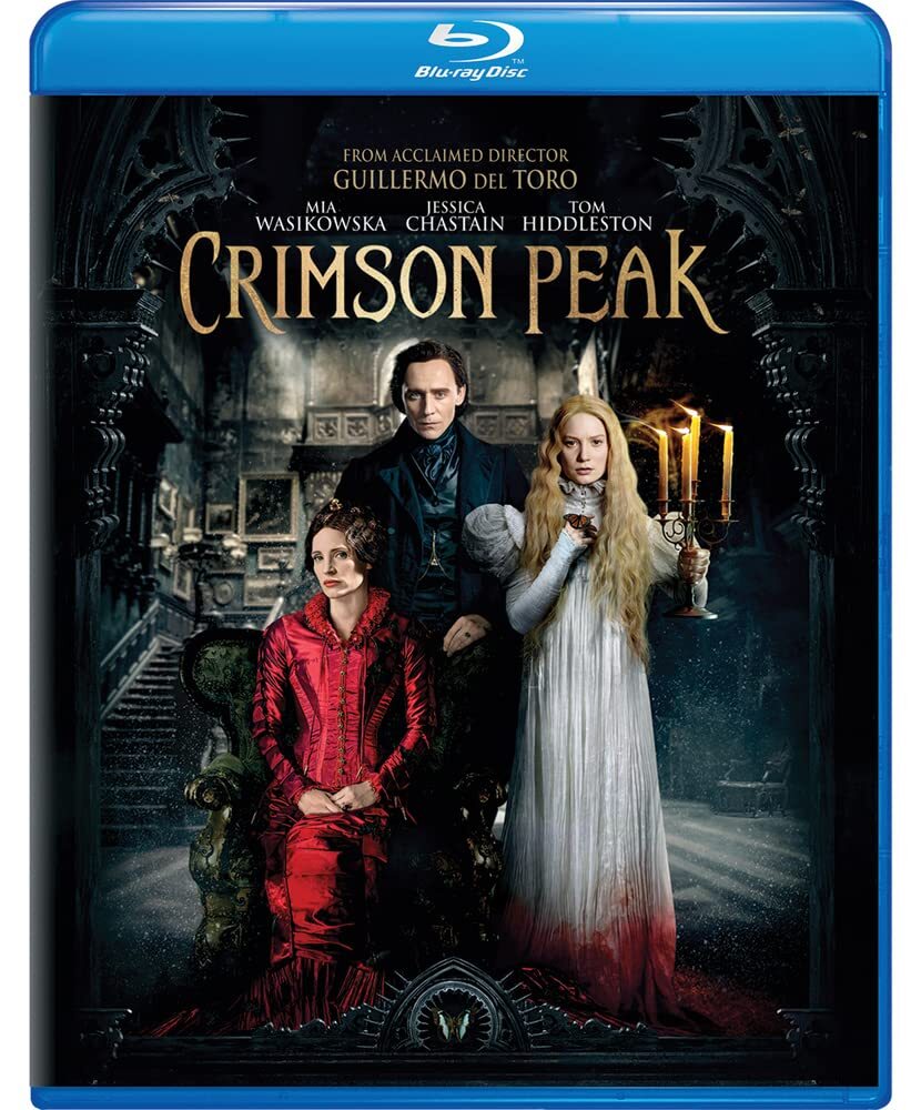 Crimson Peak (Blu-ray) Charlie Hunnam Jessica Chastain Mia Wasikowska
