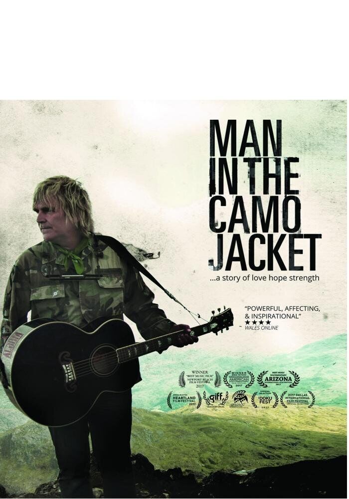 Man In The Camo Jacket (Blu-ray) Billy Corgan Martha Quinn Mike Peters