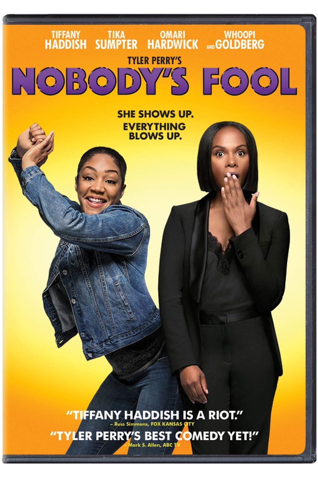 Nobody's Fool (2018) (DVD) Tiffany Haddish Tika Sumpter Whoopi Goldberg