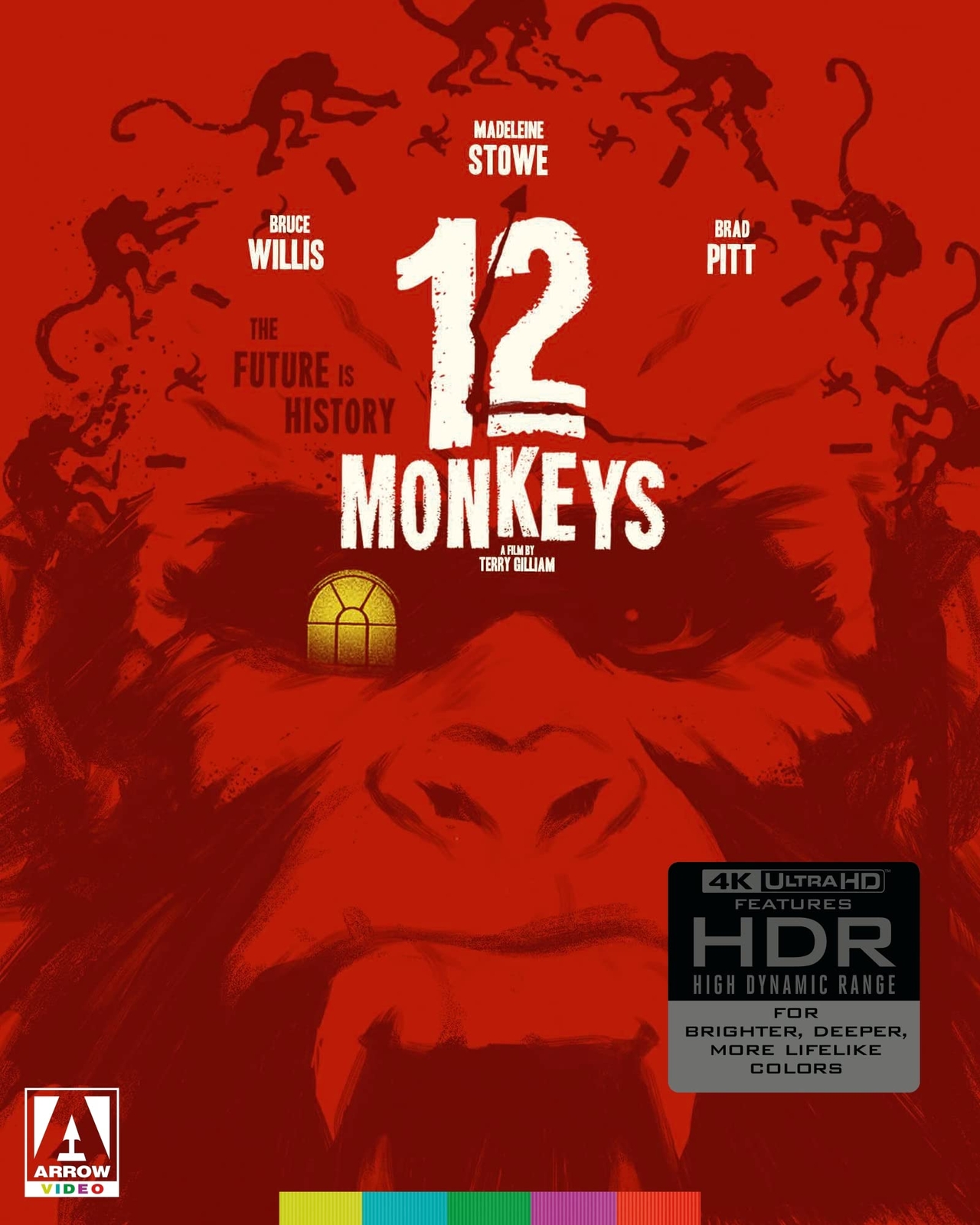 12 Monkeys (Blu-ray) Brad Pitt Bruce Willis Madeleine Stowe David Morse