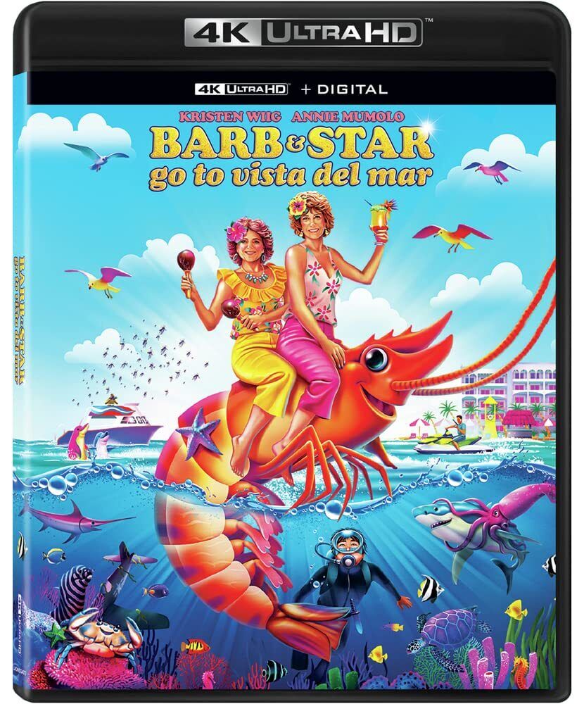 Barb and Star Go to Vista Del Mar 4K UHD (4K UHD Blu-ray) Kristen Wiig