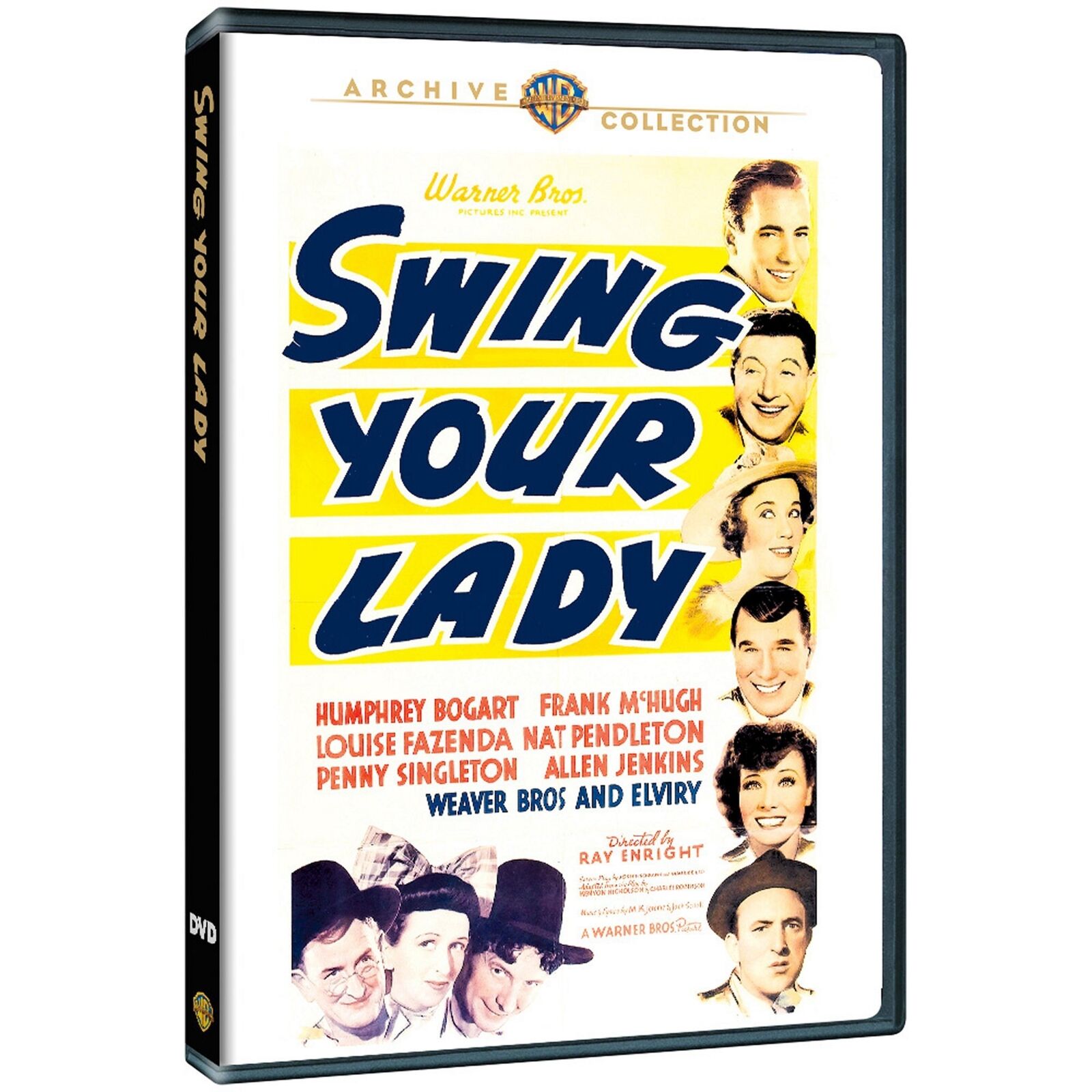 Swing Your Lady (DVD) Allen Jenkins Frank Mchugh Humphrey Bogart Louise Fazenda