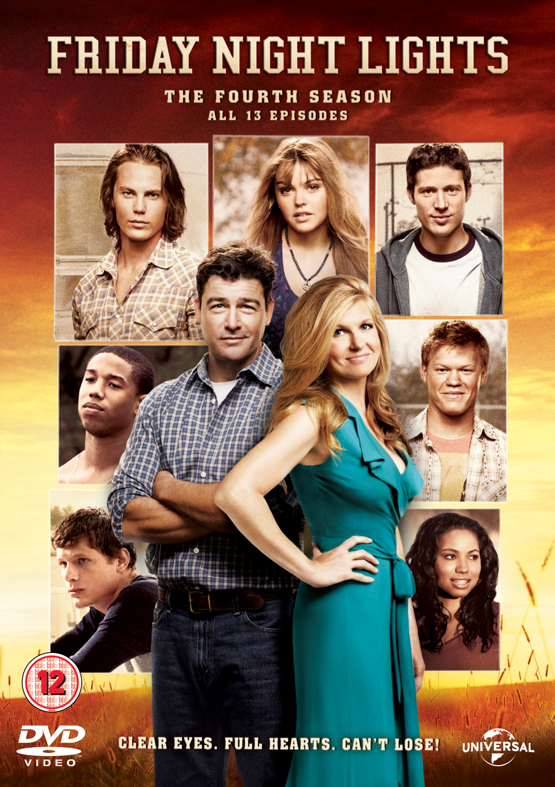 Friday Night Lights: Series 4 (DVD) Minka Kelly Zach Gilford Gaius Charles
