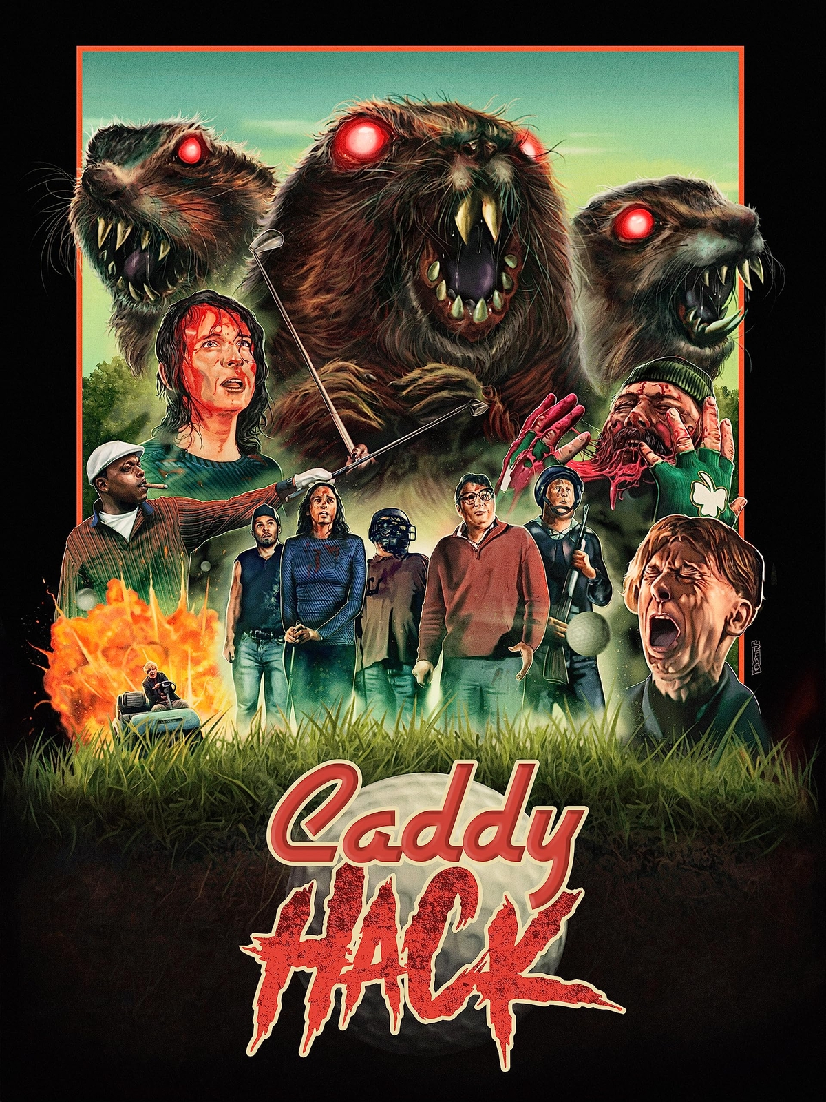 Caddy Hack (DVD) Ilene Sullivan Jim Gordon Jake Foy Chrissy Cavallo Nick Twist