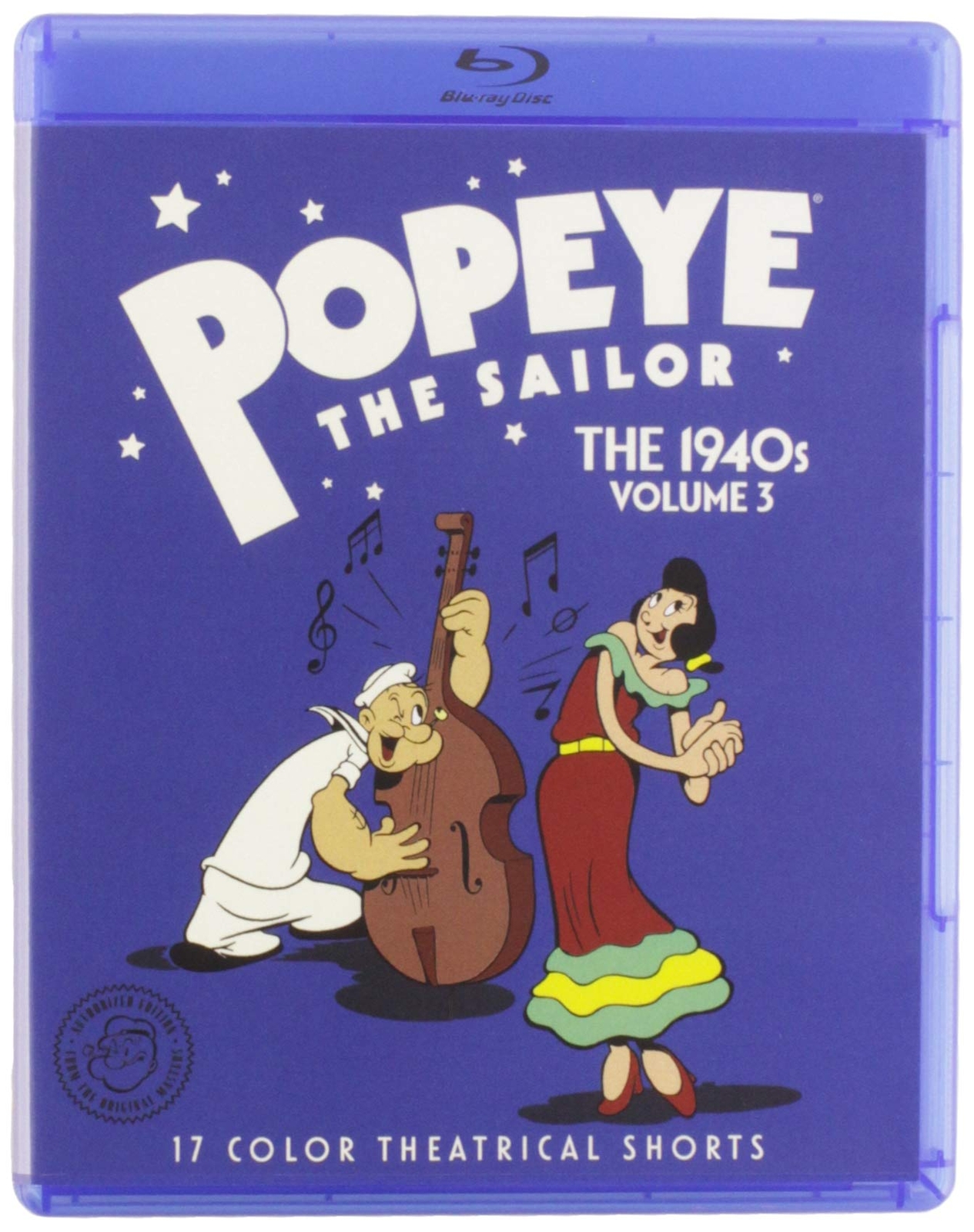 Popeye the Sailor: The 1940s Volume 3 (BD) (MOD) (Blu-ray) Jack Mercer