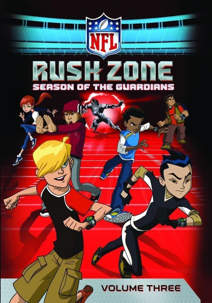 NFL Rush Zone: Seasons of the Guardian vol 3 (DVD) animated NFL players