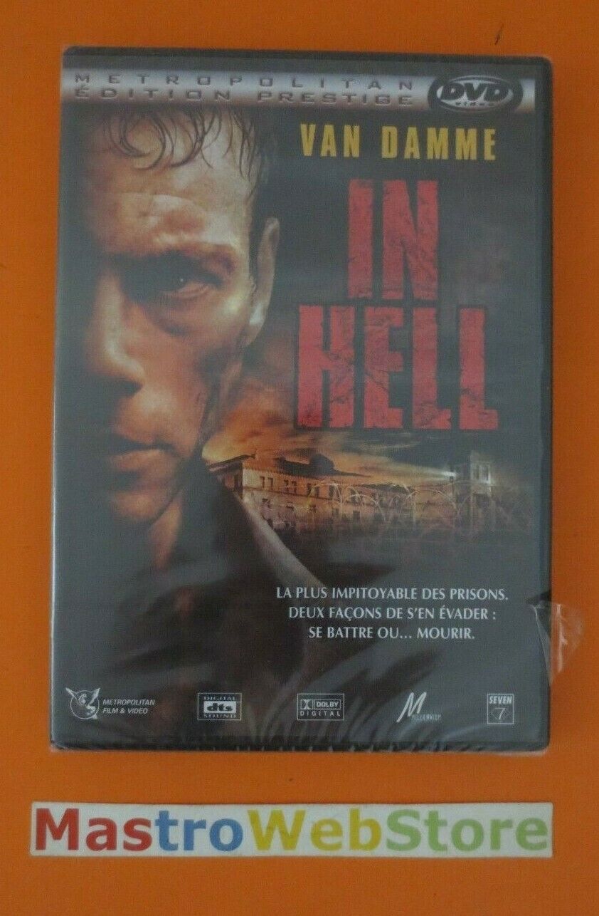 IN HELL - Van Damme - audio inglese/francese - DVD IMPORT nuovo sigillato [dv20]