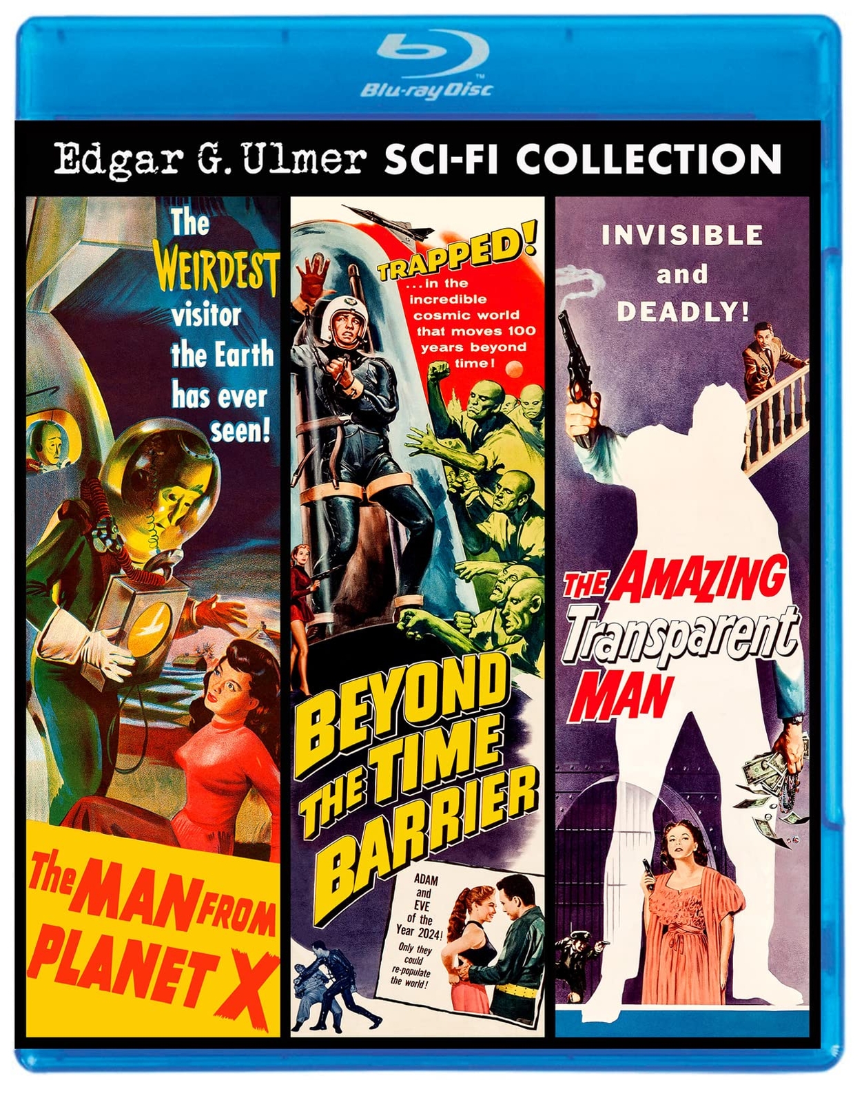 Edgar G. Ulmer Sci-Fi Collection (Blu-ray) Robert Clarke Darlene Tompkins