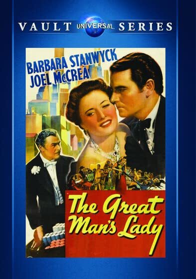 The Great Man's Lady (DVD) Barbara Stanwyck Brian Donlevy Joel McCrea