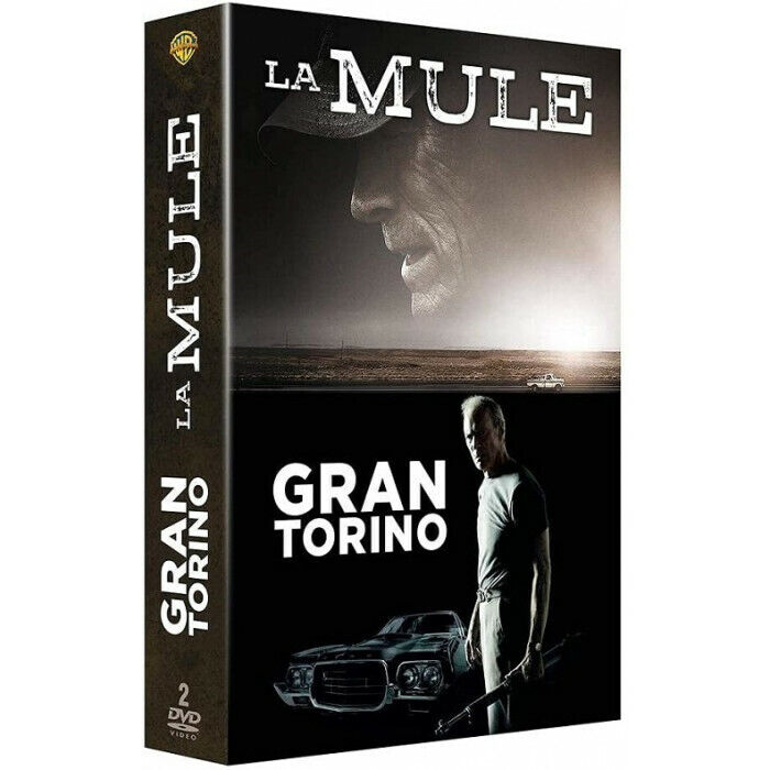Clint Eastwood La Mule + Gran Torino Cofanetto DVD Nuova