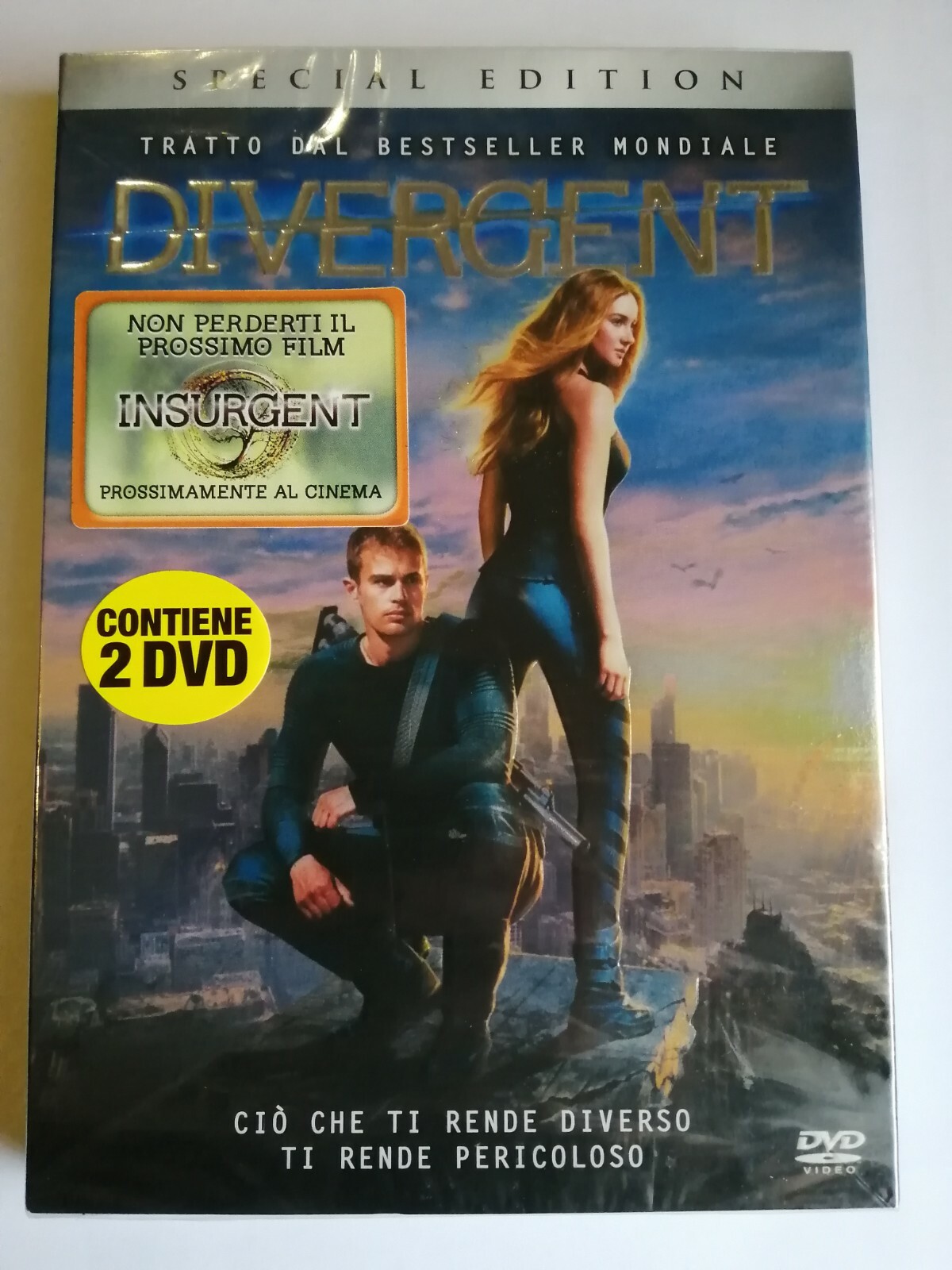 DIVERGENT SPECIAL EDITION 2 DVD NUOVO SIGILLATO
