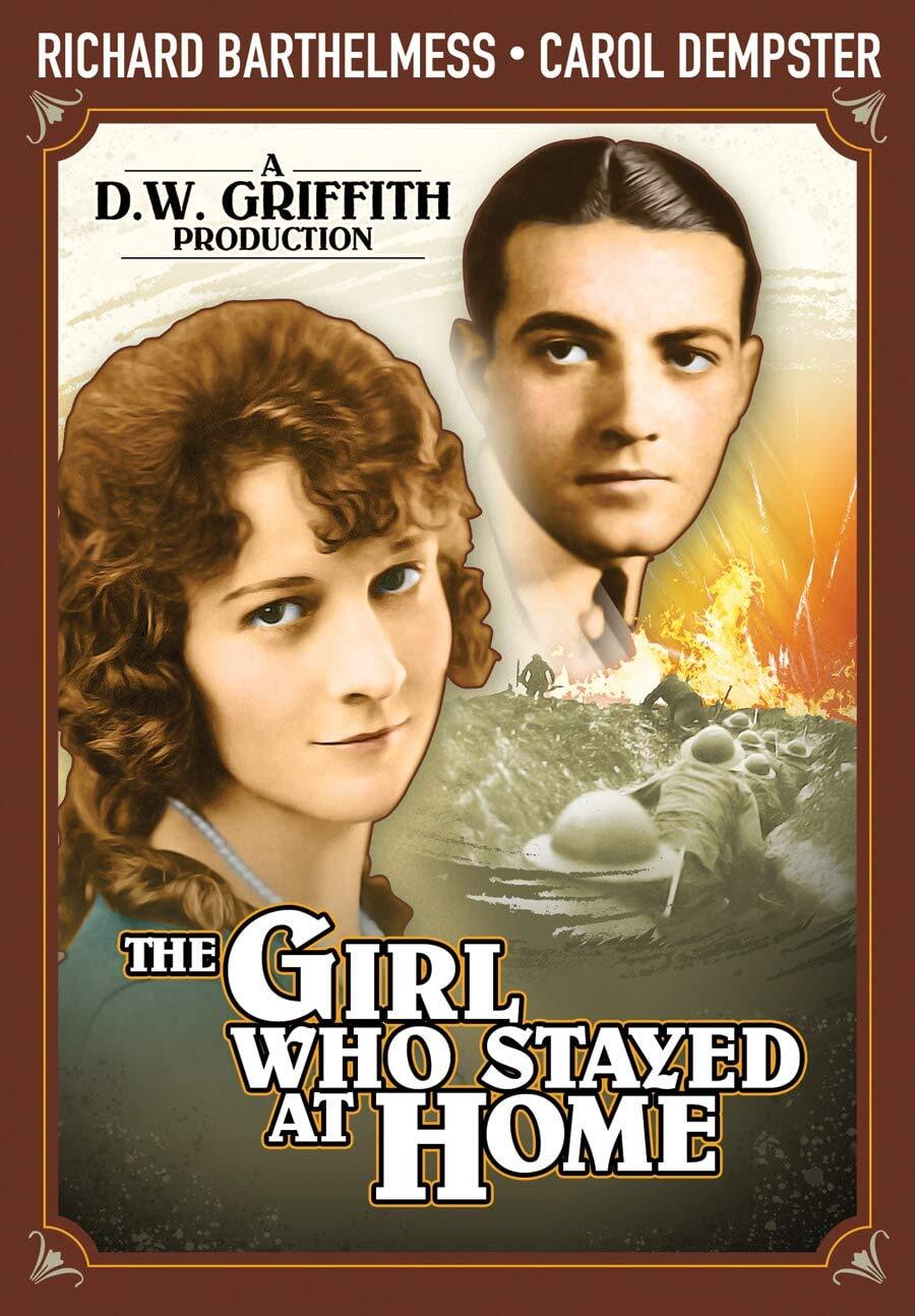The Girl Who Stayed at Home (Silent) (DVD) Clarine Seymour Richard Barthelmess