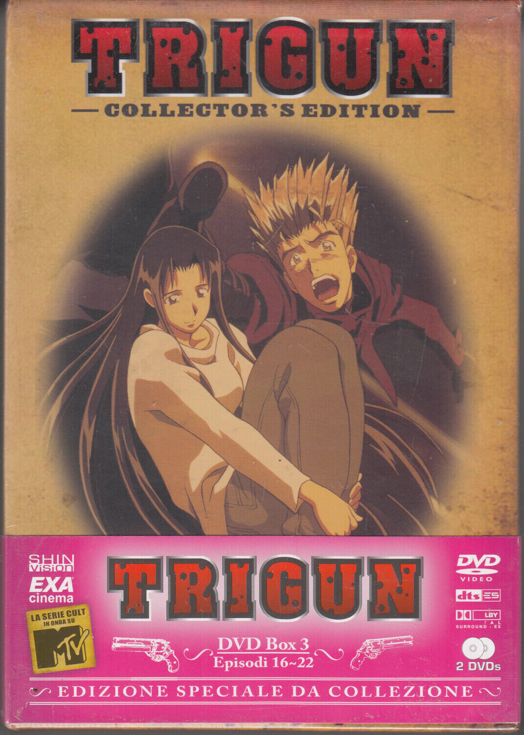 Trigun. Collector's Edition. Box 3 (Episodi 16-22) con n. 2 DVD in Italiano c...