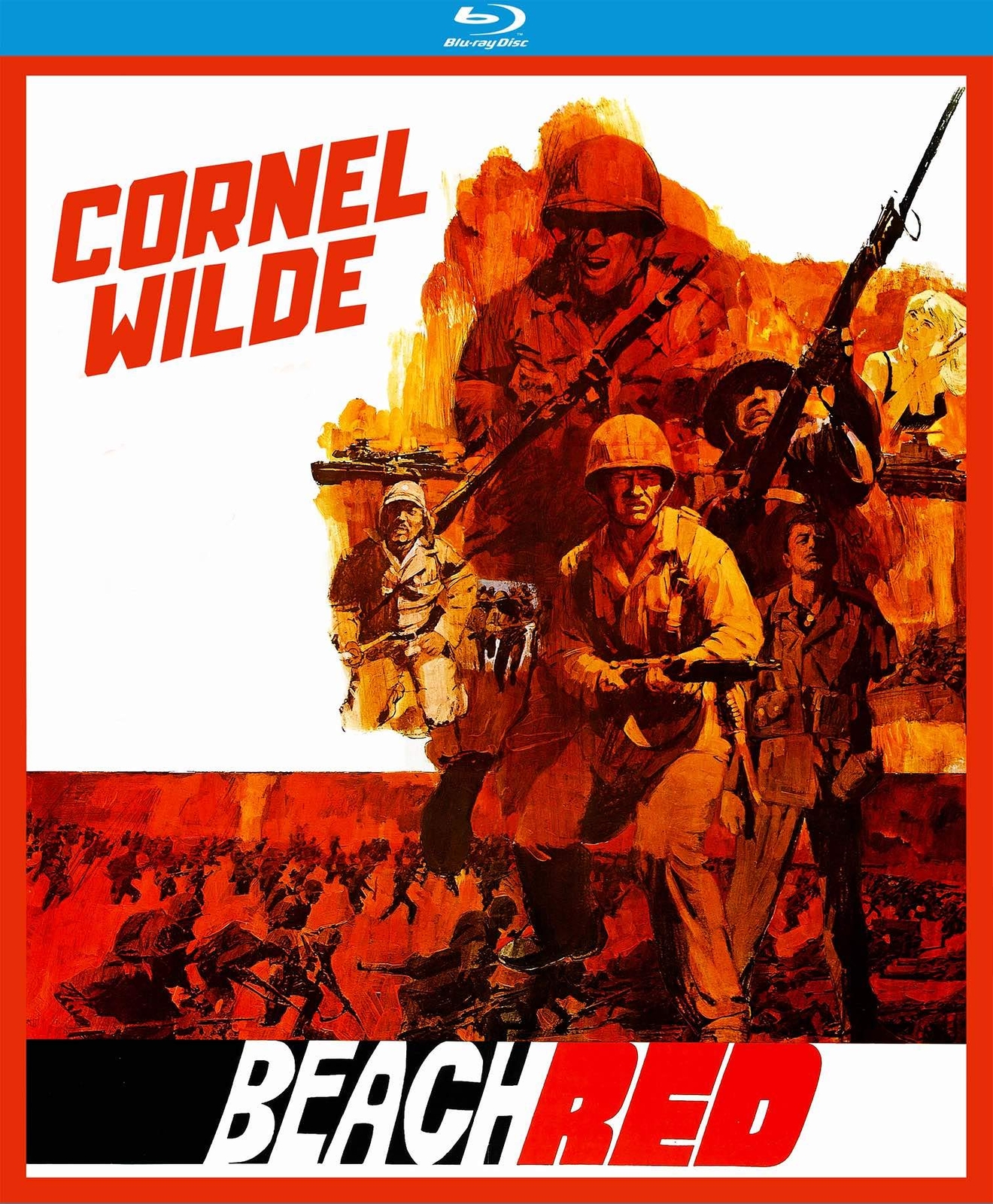 Beach Red (Blu-ray) Cornel Wilde Rip Torn Jean Wallace