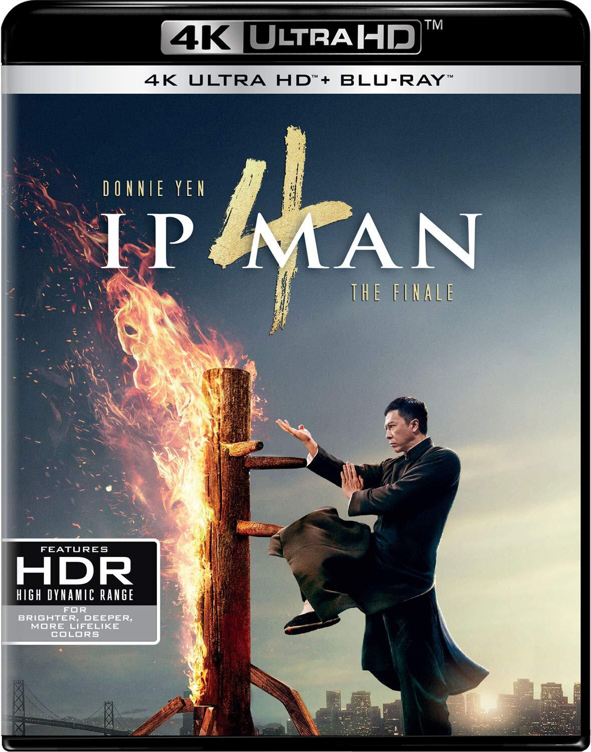 Ip Man 4: The Finale 4K UHD [Blu-ray] (Blu-ray) Donnie Yen Scott Adkins Jim Liu