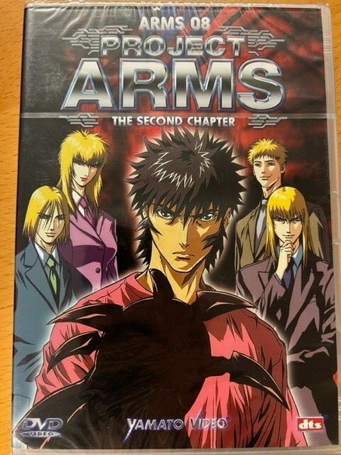 PROJECT ARMS THE SECOND CHAPTER DVD NUOVO SIGILLATO ARMS 08 YAMATO VIDEO ☆