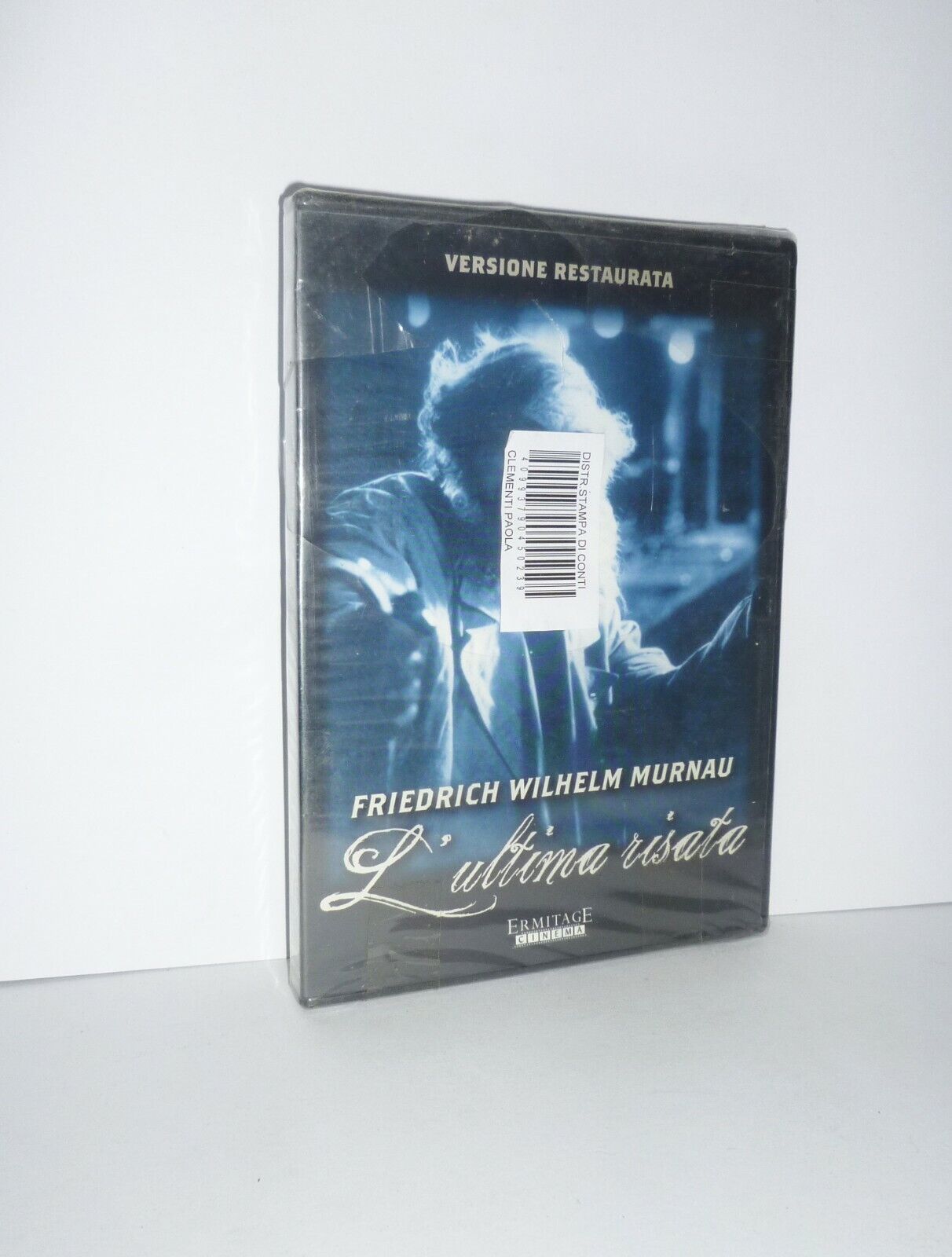 L'ULTIMA RISATA - FRIEDRICH WILHELM MURNAU - VERSIONE RESTAURATA - DVD SIGILLATO